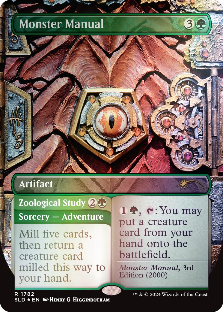 Monster Manual (Rainbow Foil) [Secret Lair Drop Series] | Local Legends