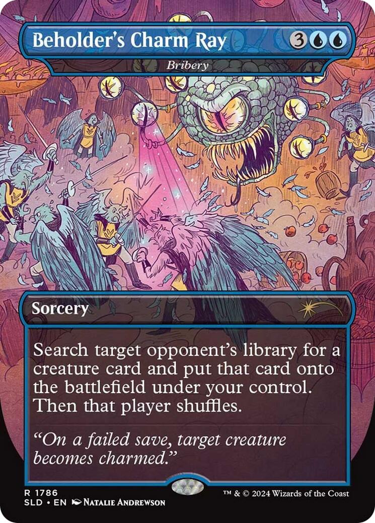 Beholder's Charm Ray - Bribery [Secret Lair Drop Series] | Local Legends