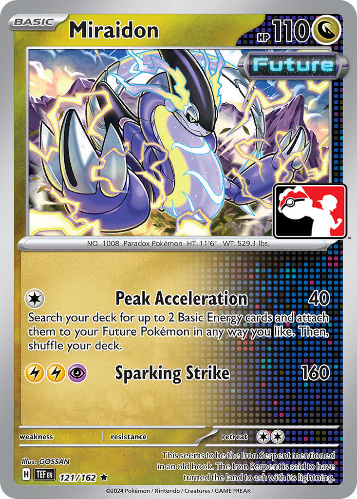 Miraidon (121/162) [Prize Pack Series Five] | Local Legends
