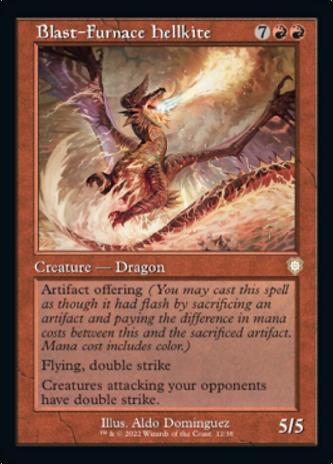 Blast-Furnace Hellkite (Retro) [The Brothers' War Commander] | Local Legends
