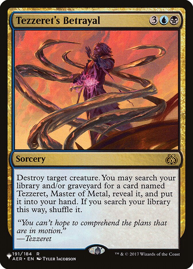 Tezzeret's Betrayal [The List] | Local Legends