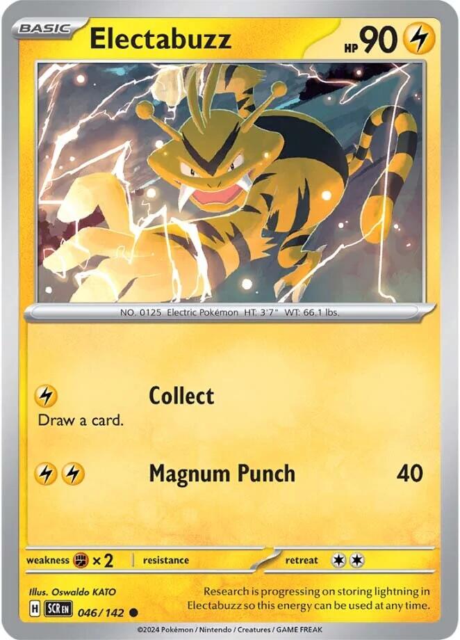 Electabuzz (046/142) [Scarlet & Violet: Stellar Crown] | Golgari Games