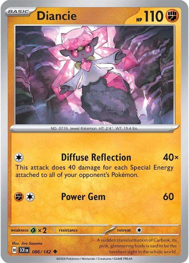 Diancie (086/142) [Scarlet & Violet: Stellar Crown] | Golgari Games