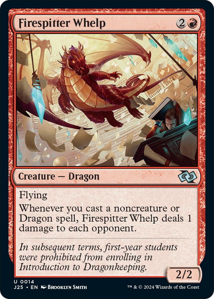 Firespitter Whelp [Foundations Jumpstart] | Local Legends