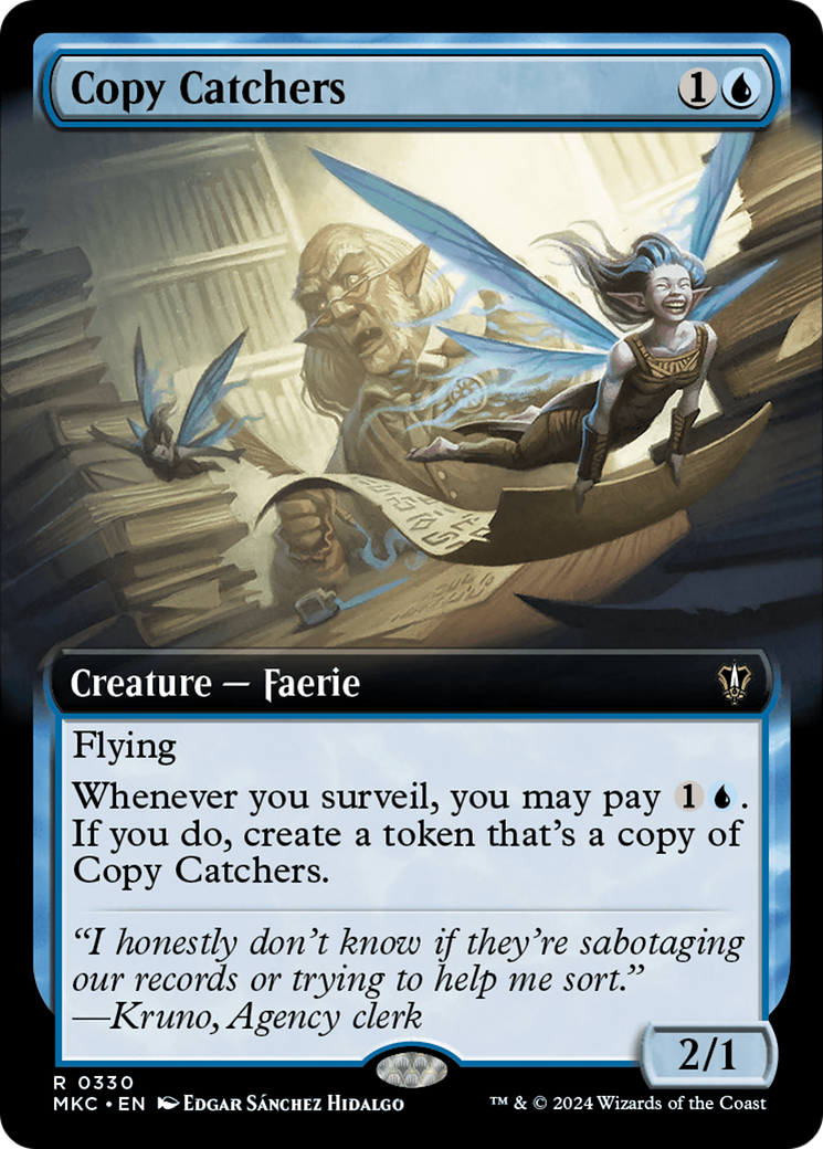 Copy Catchers (Extended Art) [Murders at Karlov Manor Commander] | Local Legends