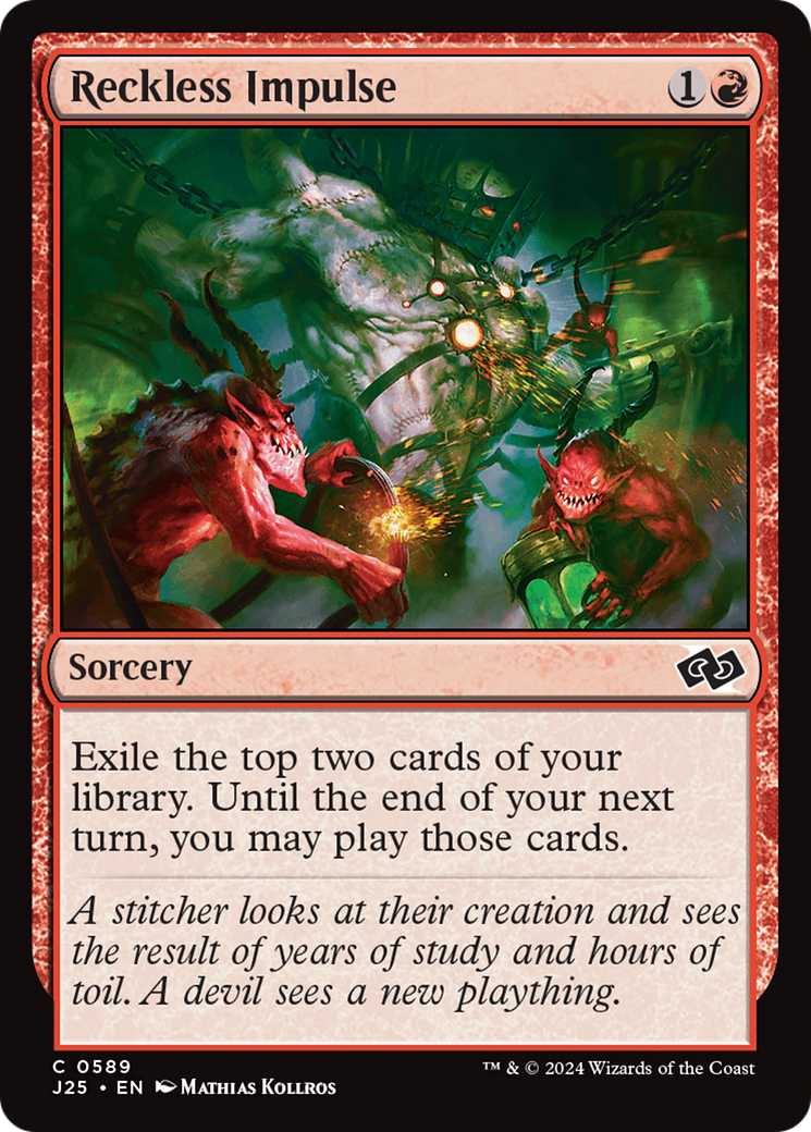 Reckless Impulse [Foundations Jumpstart] | Local Legends