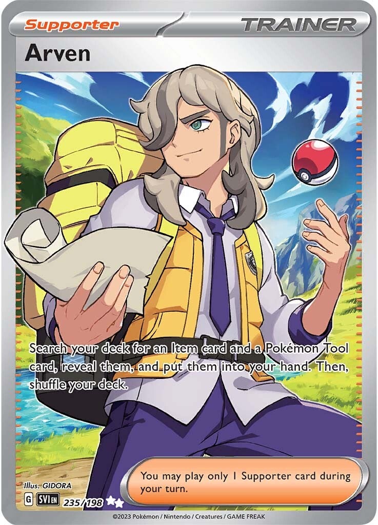 Arven (235/198) [Scarlet & Violet: Base Set] | Local Legends