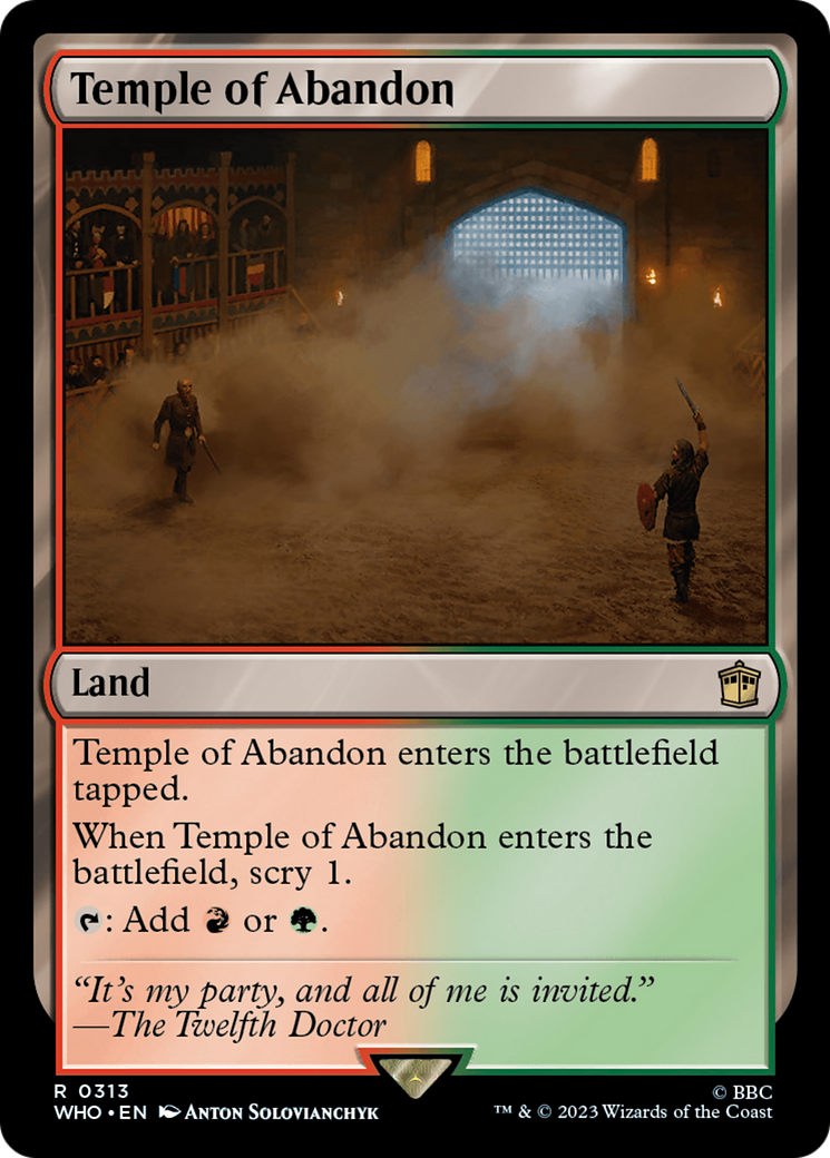 Temple of Abandon [Doctor Who] | Local Legends