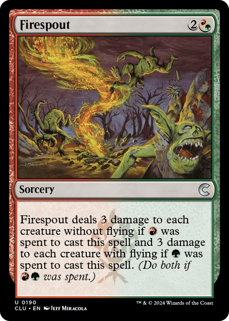 Firespout [Ravnica: Clue Edition] | Local Legends