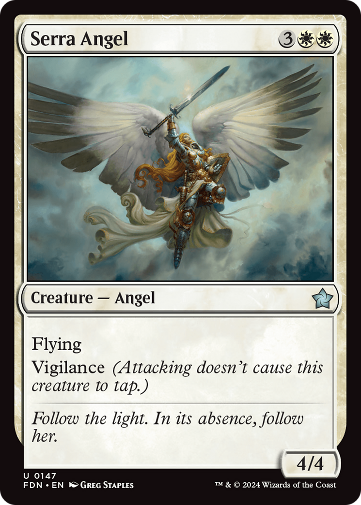 Serra Angel [Foundations] | Local Legends