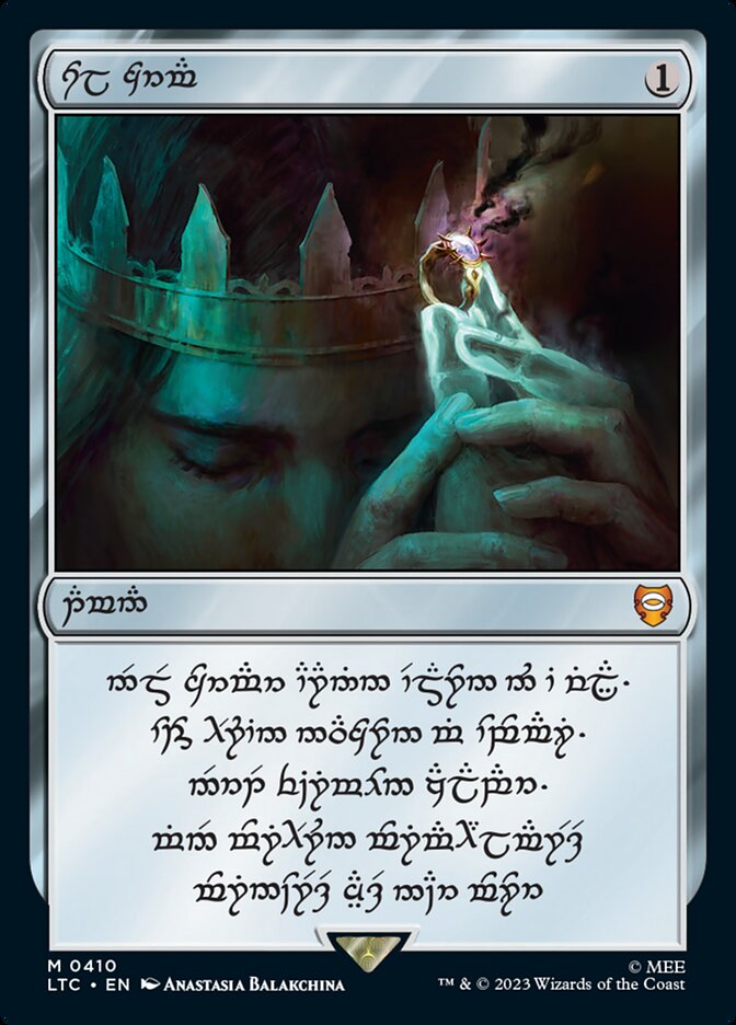 Sol Ring (410) (Human) [The Lord of the Rings: Tales of Middle-Earth Commander] | Local Legends