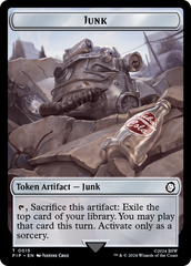 Junk // Settlement Double-Sided Token [Fallout Tokens] | Local Legends