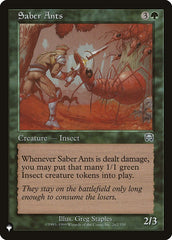 Saber Ants [The List] | Golgari Games