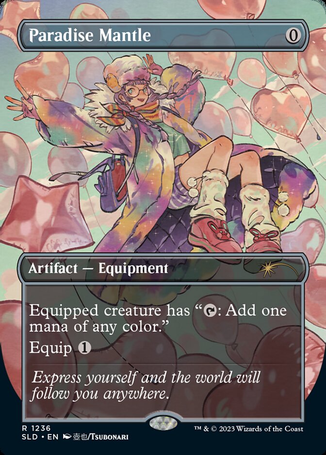 Paradise Mantle (Borderless) [Secret Lair Drop Series] | Local Legends
