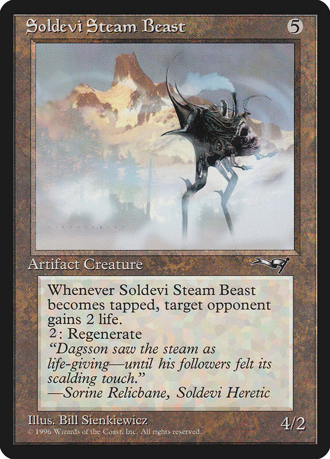 Soldevi Steam Beast (Mountain Background) [Alliances] | Local Legends