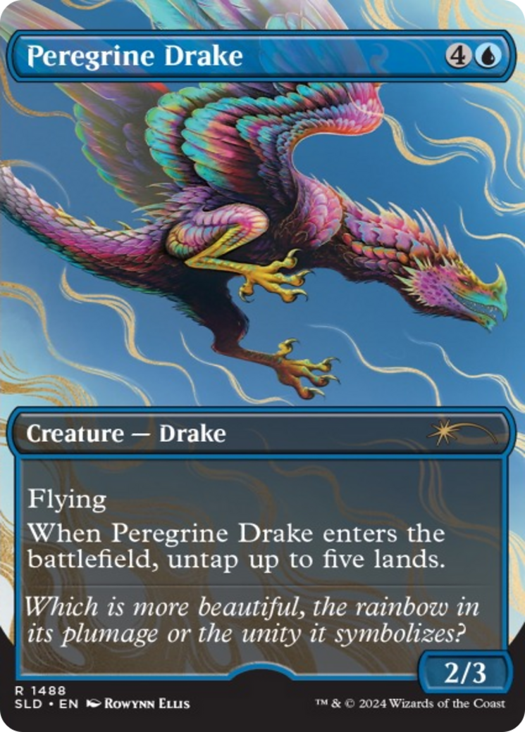 Peregrine Drake (Rainbow Foil) [Secret Lair Drop Series] | Local Legends
