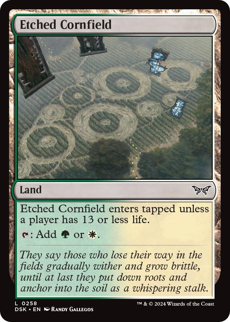 Etched Cornfield | Local Legends