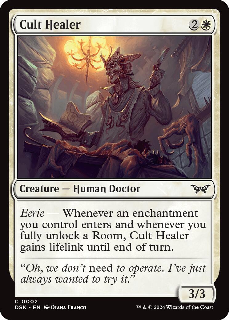 Cult Healer [Duskmourn: House of Horror] | Local Legends
