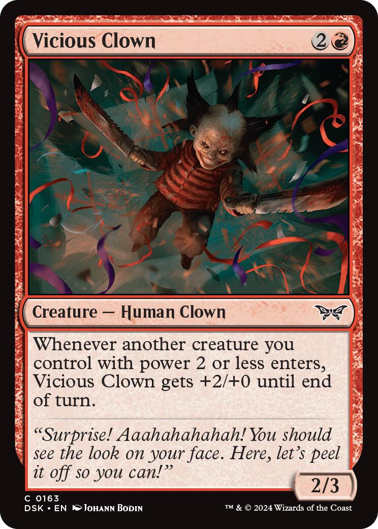 Vicious Clown [Duskmourn: House of Horror] | Local Legends