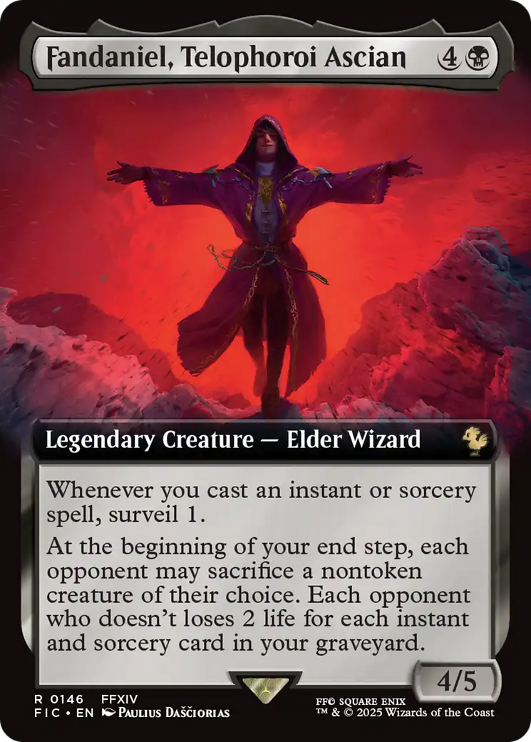 Fandaniel, Telophoroi Ascian (Extended Art) [FINAL FANTASY Commander] | Local Legends