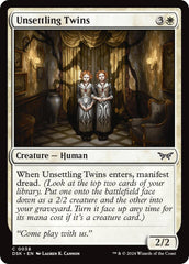 Unsettling Twins [Duskmourn: House of Horror] | Golgari Games