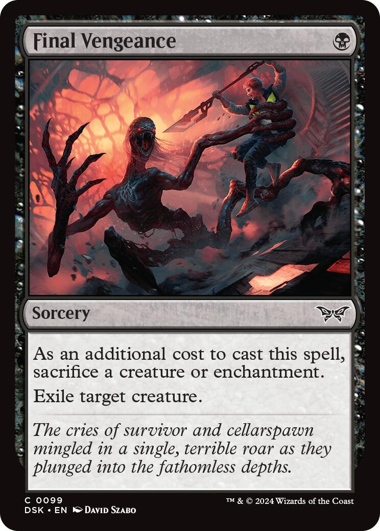 Final Vengeance [Duskmourn: House of Horror] | Local Legends