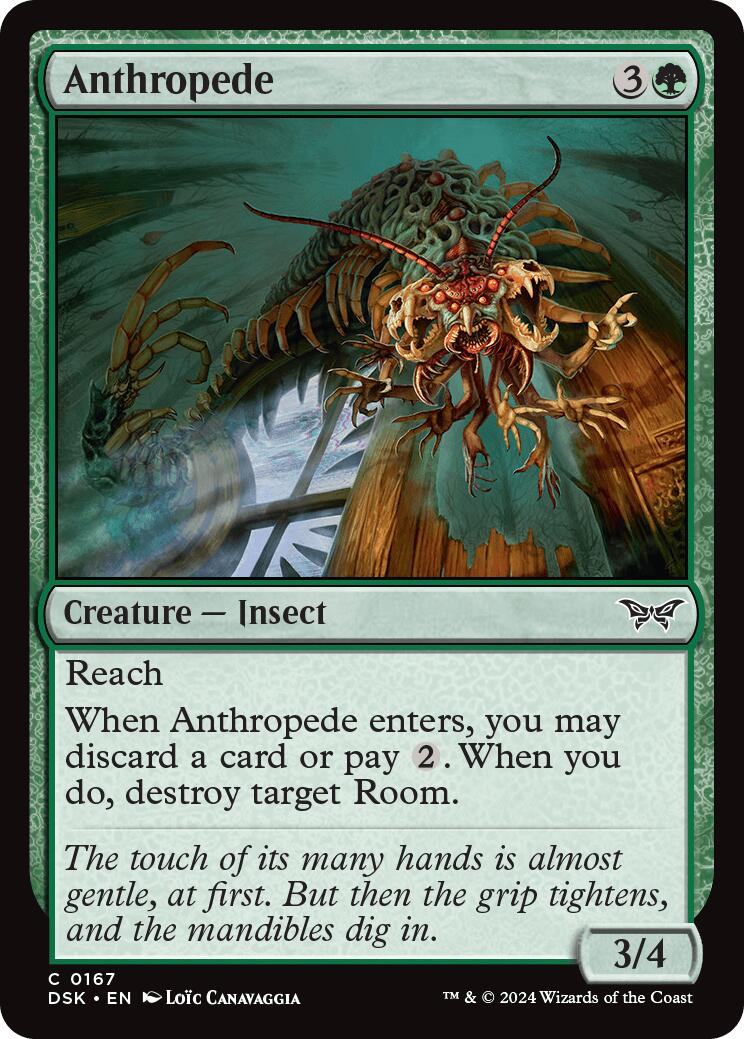 Anthropede [Duskmourn: House of Horror] | Golgari Games