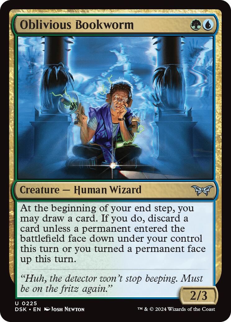 Oblivious Bookworm (0225) | Local Legends