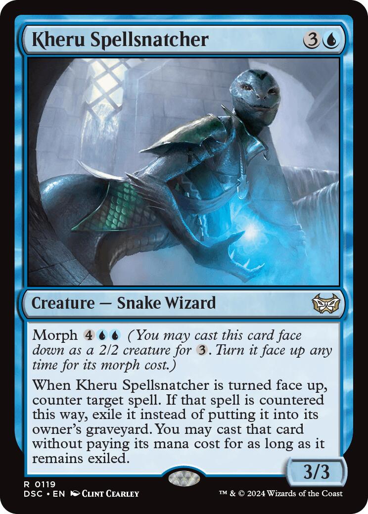 Kheru Spellsnatcher [Duskmourn: House of Horror Commander] | Local Legends