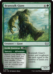 Beanstalk Giant [Duskmourn: House of Horror Commander] | Golgari Games