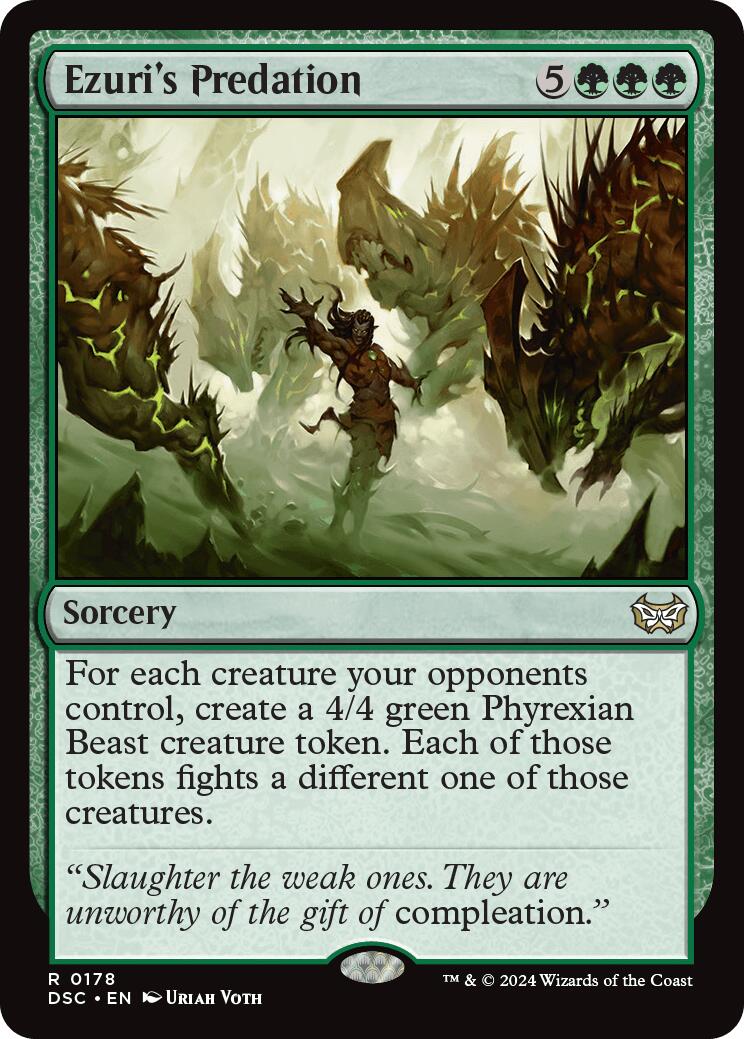 Ezuri's Predation [Duskmourn: House of Horror Commander] | Local Legends