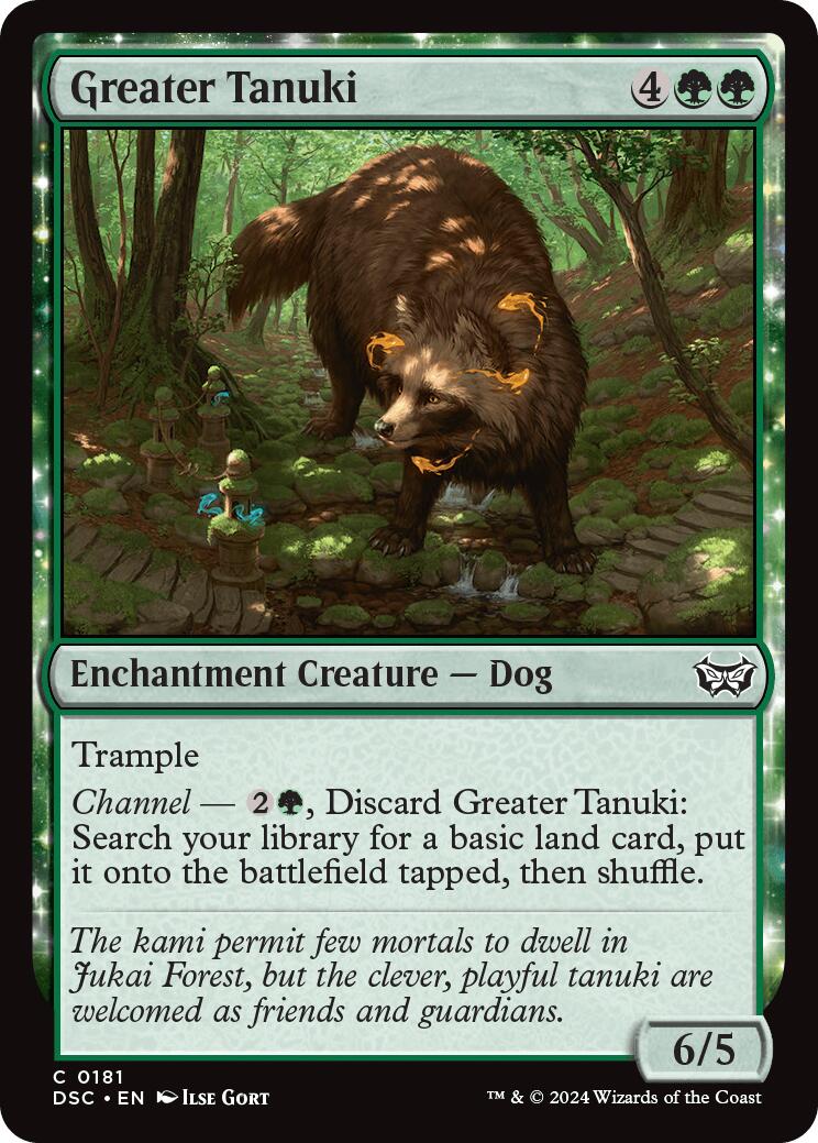 Greater Tanuki [Duskmourn: House of Horror Commander] | Golgari Games