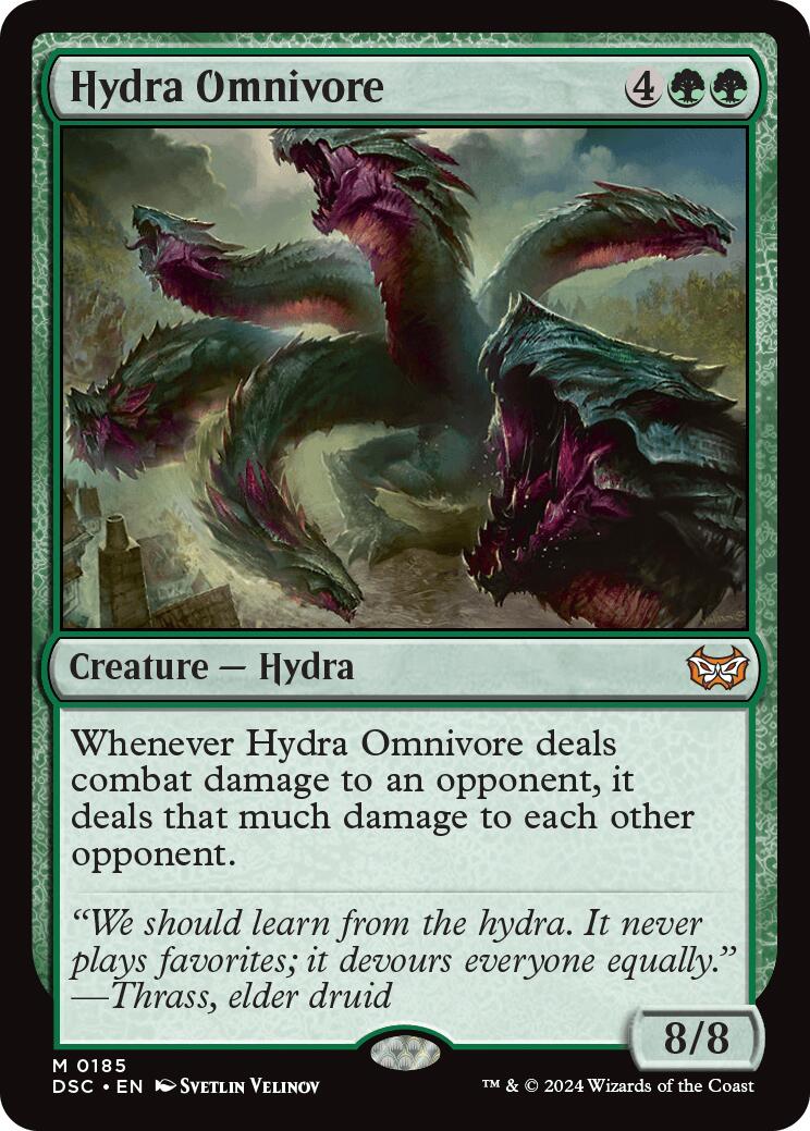 Hydra Omnivore [Duskmourn: House of Horror Commander] | Golgari Games