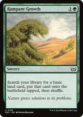 Rampant Growth [Duskmourn: House of Horror Commander] | Local Legends