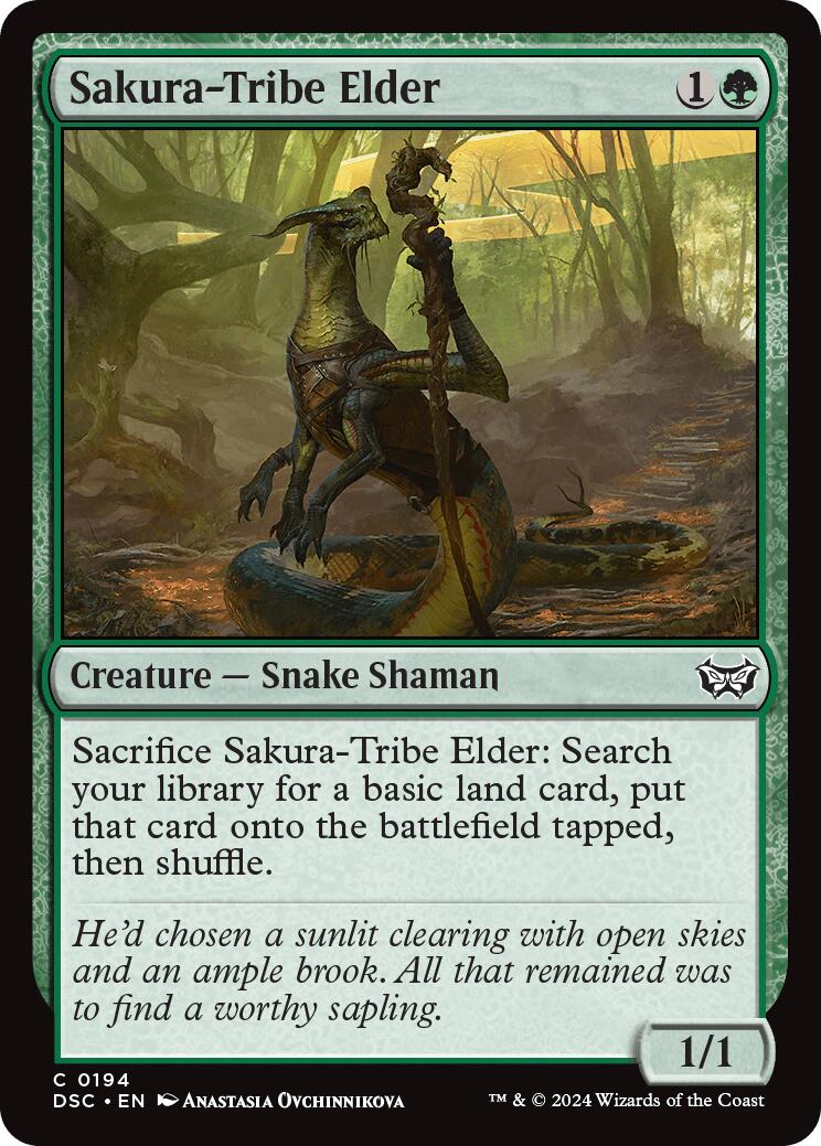 Sakura-Tribe Elder [Duskmourn: House of Horror Commander] | Local Legends