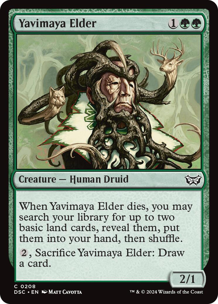 Yavimaya Elder [Duskmourn: House of Horror Commander] | Local Legends