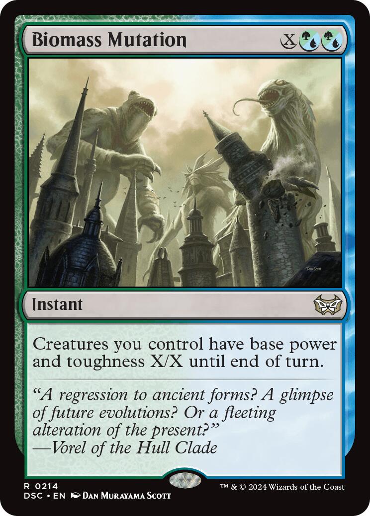 Biomass Mutation [Duskmourn: House of Horror Commander] | Local Legends