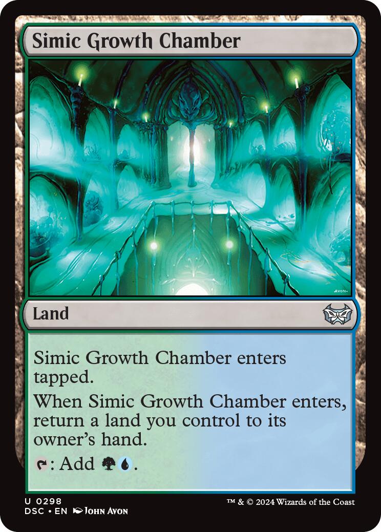 Simic Growth Chamber [Duskmourn: House of Horror Commander] | Local Legends