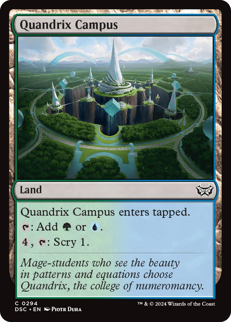 Quandrix Campus [Duskmourn: House of Horror Commander] | Local Legends