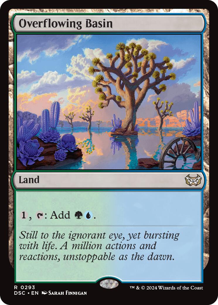 Overflowing Basin [Duskmourn: House of Horror Commander] | Local Legends
