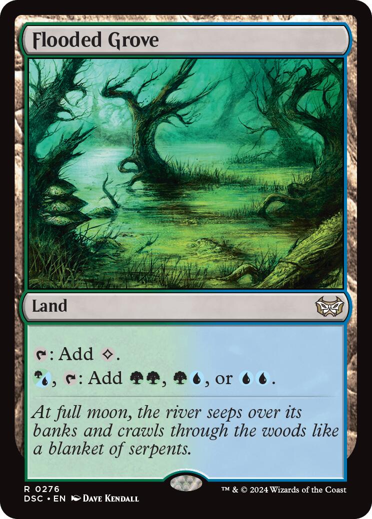 Flooded Grove [Duskmourn: House of Horror Commander] | Local Legends