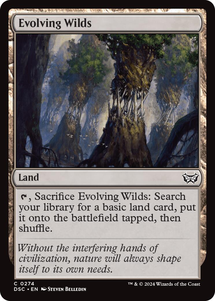 Evolving Wilds [Duskmourn: House of Horror Commander] | Local Legends