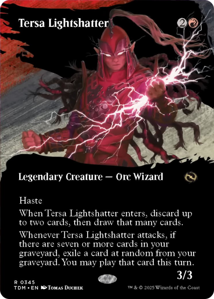 Tersa Lightshatter (Borderless) [Tarkir: Dragonstorm] | Local Legends