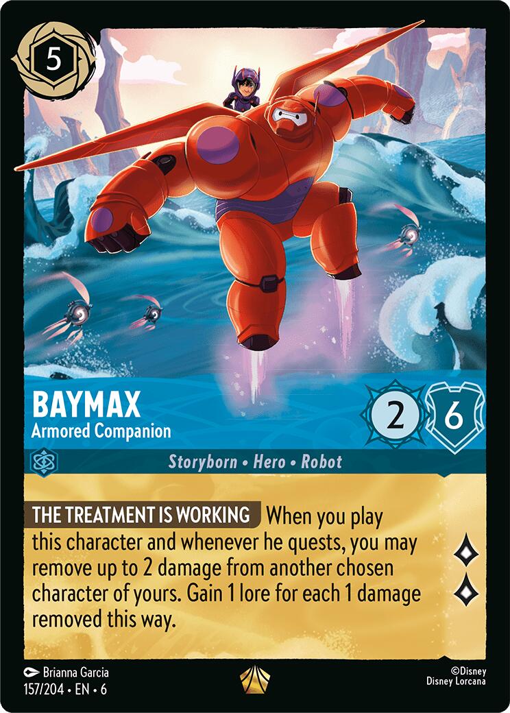 Baymax - Armored Companion (157/204) [Azurite Sea] | Local Legends