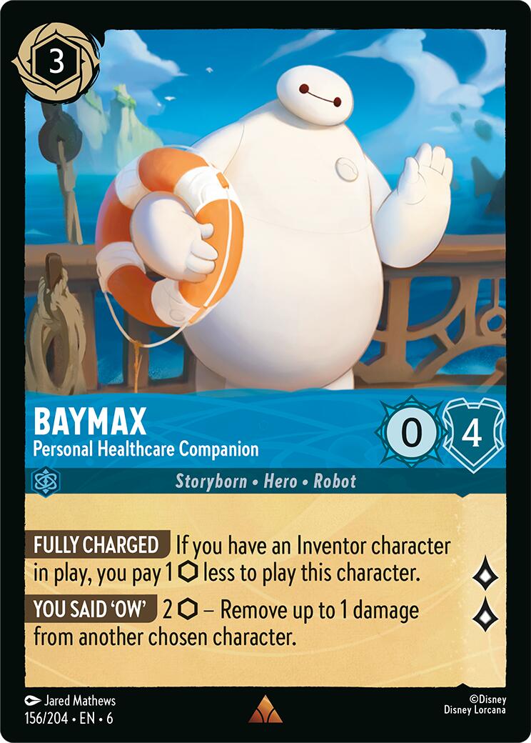 Baymax - Personal Healthcare Companion (156/204) [Azurite Sea] | Local Legends