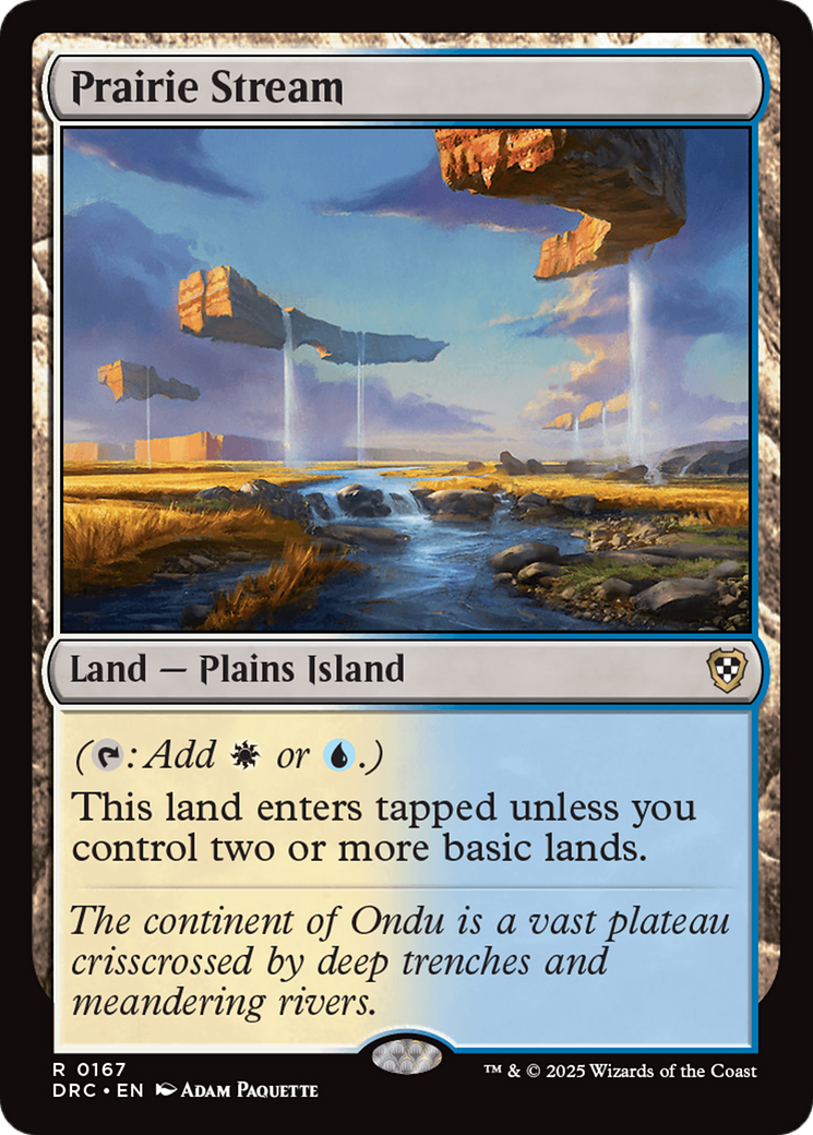 Prairie Stream [Aetherdrift Commander] | Local Legends