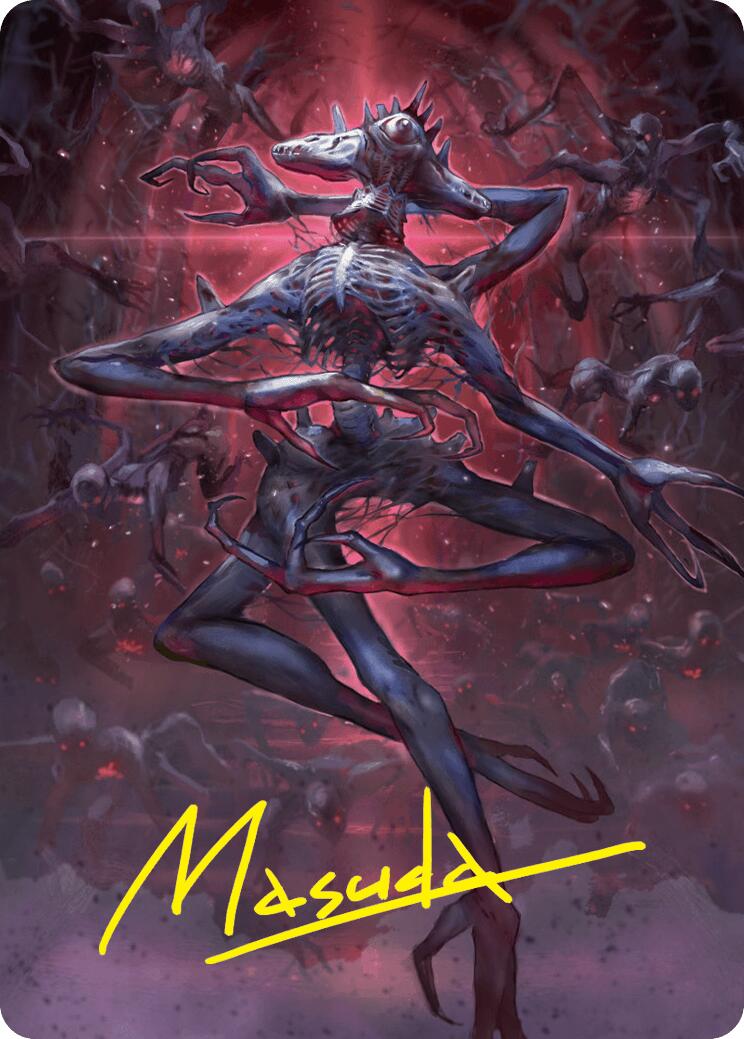 Overlord of the Balemurk Art Card (Gold-Stamped Signature) [Duskmourn: House of Horror Art Series] | Local Legends