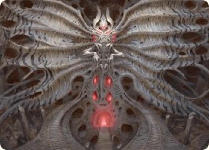 Valgavoth, Terror Eater Art Card [Duskmourn: House of Horror Art Series] | Local Legends