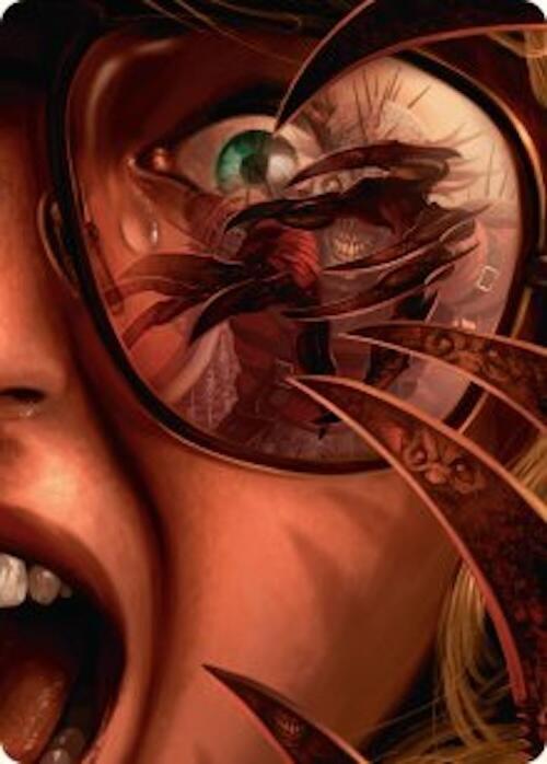 Razorkin Needlehead Art Card [Duskmourn: House of Horror Art Series] | Local Legends