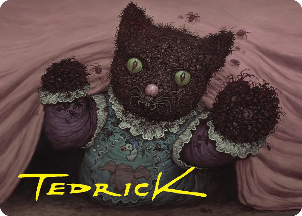 Twitching Doll Art Card (Gold-Stamped Signature) [Duskmourn: House of Horror Art Series] | Local Legends